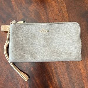 COACH Double Pocket Wristlet